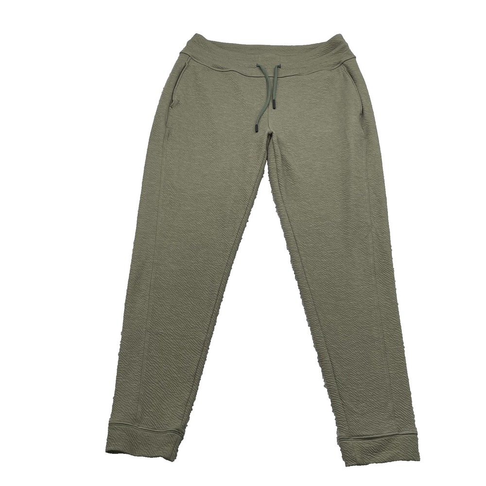 PrAna Sunrise‎ Jogger Women's Large Green Boho Lounge Athleisure Gorpcore Travel